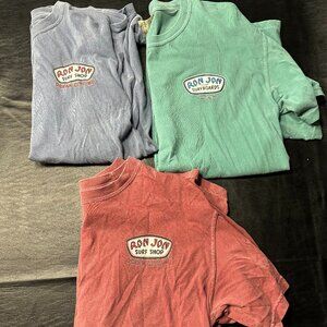 Bundle of Three Ron Jon Ocean City, MD Shirts